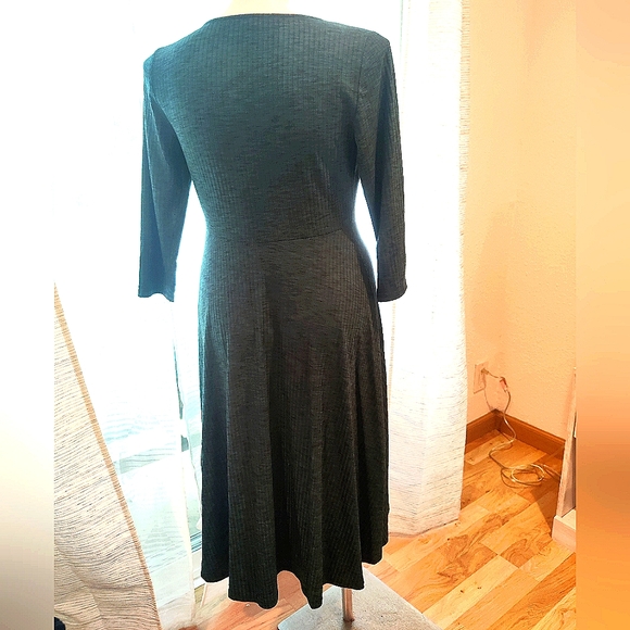 Torrid Green marbled knit dress - Picture 2 of 4